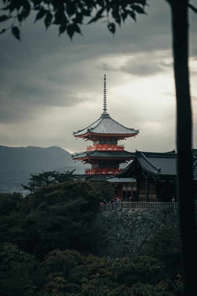 Temple japonais à Kyoto